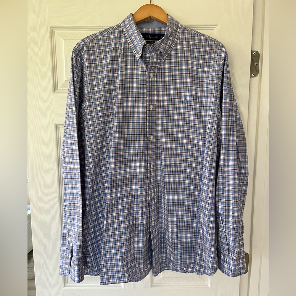 Ralph Lauren Polo - Men’s Long Sleeve Button Up - XL